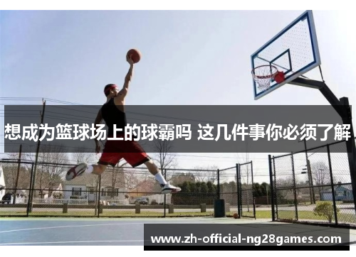 想成为篮球场上的球霸吗 这几件事你必须了解 想成为篮球场上的球霸吗 这几件事你必须了解